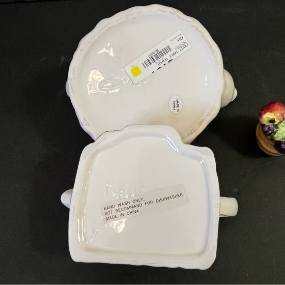 Sunshine Ceramics MINIATURE Teapot Feminine Tabletop Vanity Pink Romantic Lot 2x - Picture 11 of 11